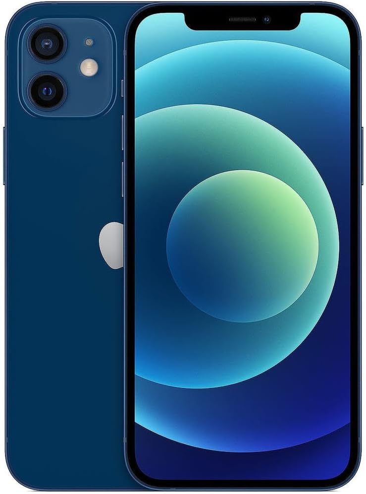 Apple iPhone 12 128GB Blue GSM Unlocked (Renewed)