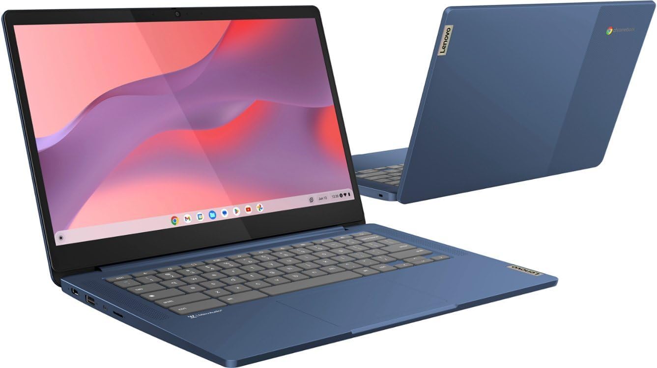 Lenovo Ideapad Slim 3 Chromebook 14" Touchscreen Laptop