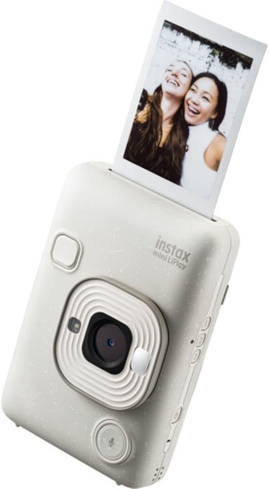 Fujifilm INSTAX Mini LiPlay Camera White Bundle Film Album