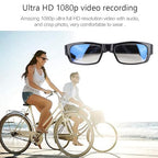 Tbest 1080P HD Wearable Camera Glasses for Sports and Cycling