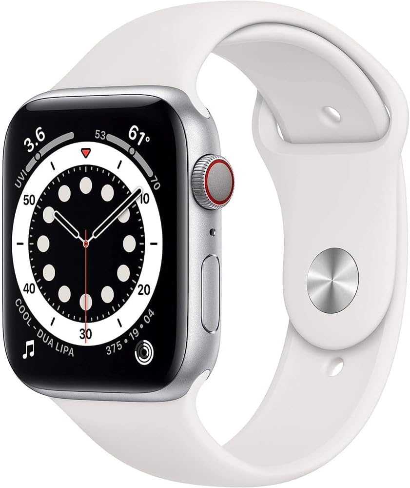 Apple Watch Series 6 GPS + Cellular 40mm - Silver (Renewed)