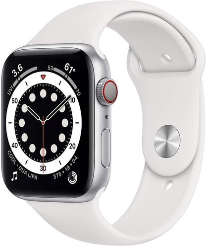 Apple Watch Series 6 GPS + Cellular 40mm - Silver (Renewed)