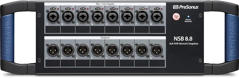 PreSonus NSB 8.8 AVB-Networked Stage Box Bundle