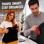 DSDFPFG Hard Shell EVA Zipper Case for Small Electronics