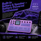 M-VAVE FM-1 Battery-Powered Portable FM Synthesizer