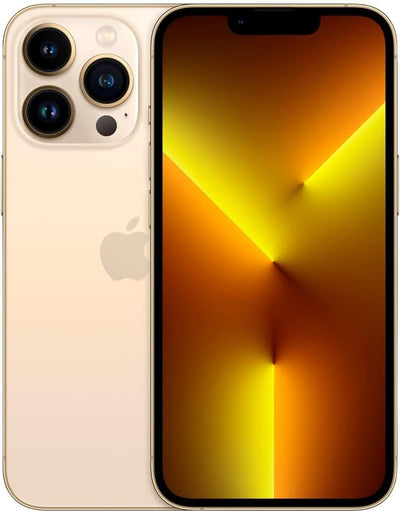 Apple 13 Pro Max iPhone 512GB Gold Unlocked Smartphone (Renewed)