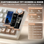YUNZII IF68 Wireless Mechanical Keyboard with TFT Screen