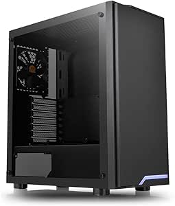 Thermaltake CA-1L4-00M1WN-02 H100 TG ATX Mid Tower Chassis