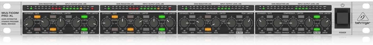 Behringer MDX4600 Multicom Pro-XL 4-Channel Compressor/Limiter
