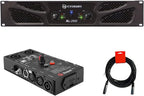 Crown XLi 2500 Stereo Amplifier Bundle Cables