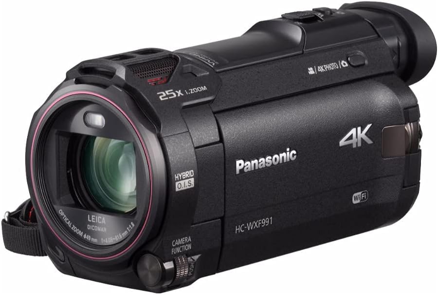 Panasonic HC-WXF991K 4K Camcorder Twin Camera Bundle