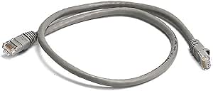 Monoprice 103368 Cat5e Ethernet Patch Cable 2ft Gray