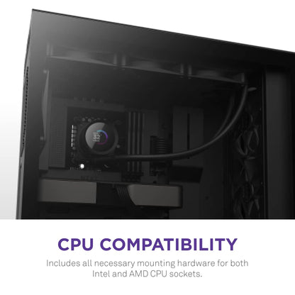 NZXT RL-KN360-B1 360mm AIO CPU Liquid Cooler - Black