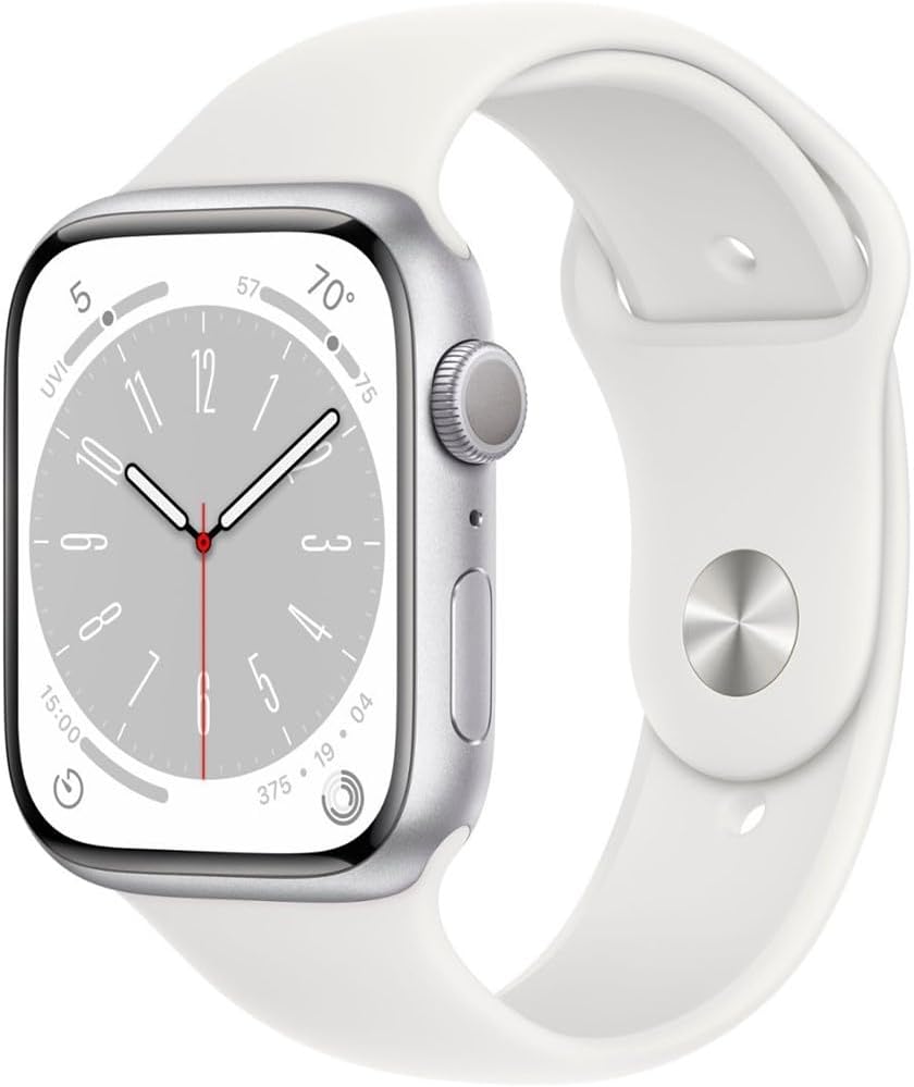 Apple Watch Series 8 GPS 41mm Silver (Renewed)