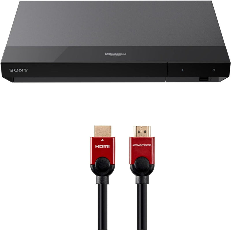 Sony UBP-X700 4K Blu-ray Player Dolby Vision HDMI Bundle — main product image