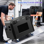 GALUBUBU 35-Inch Heavy-Duty Stackable ATA Rolling Road Case