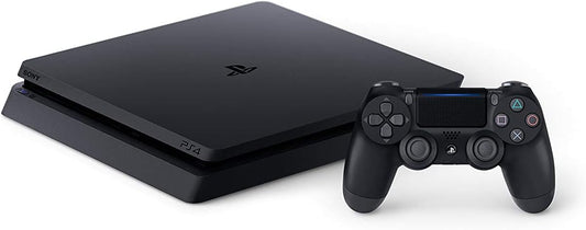 Sony PlayStation 4 Slim 500GB Black (Renewed)