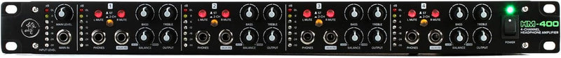 Mackie HM-400 4-Channel Studio Headphone Amplifier — main product image