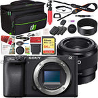 Sony E58SNILCE6400B a6400 4K Mirrorless Camera with 50mm Lens Kit