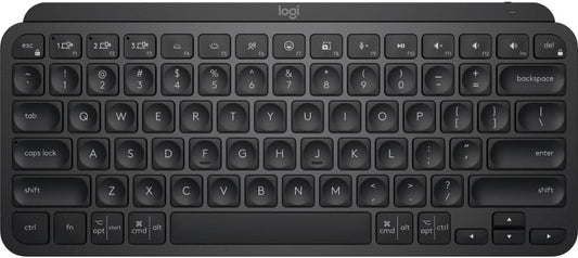 Logitech 920-010475 MX Keys Mini Black Wireless Keyboard Renewed