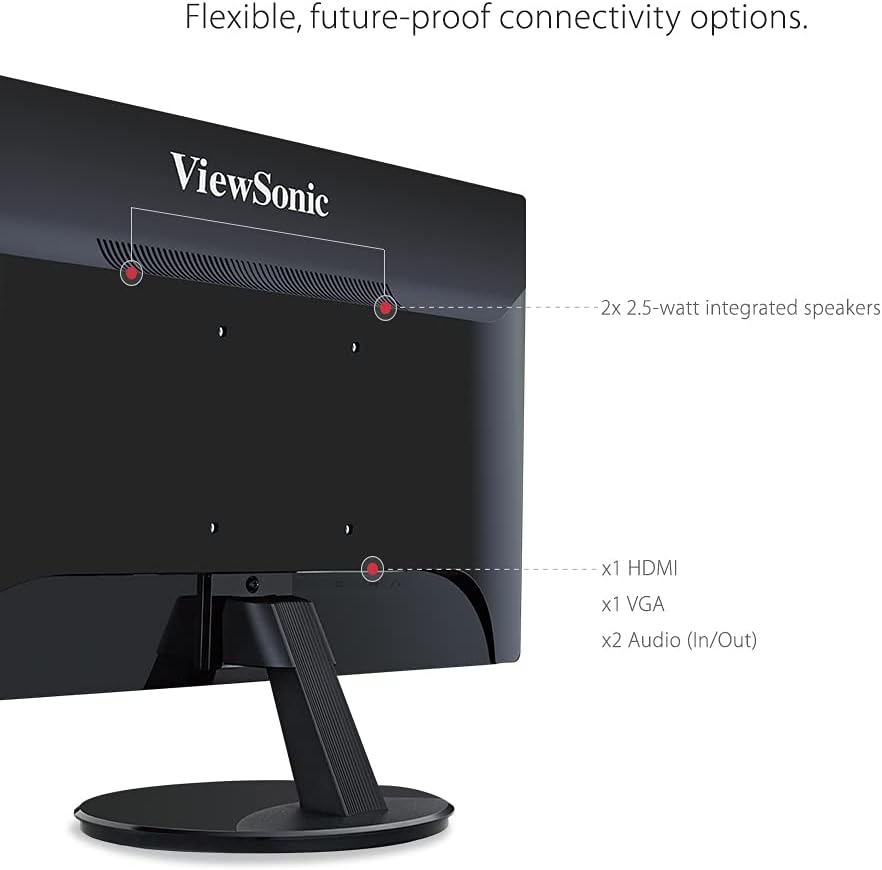 ViewSonic VA2459-SMH 24-Inch 100Hz IPS Monitor