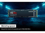 Samsung 990 PRO 2TB PCIe Gen4 NVMe M.2 SSD