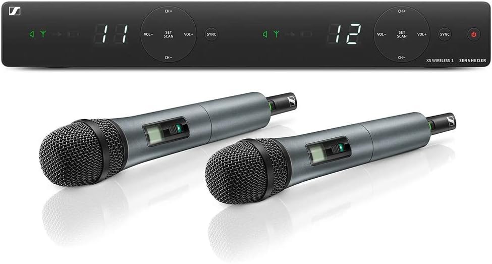 Sennheiser XSW 1-825 Dual Vocal Set Wireless Microphones