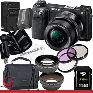 Sony Alpha NEX-6 Mirrorless Camera 16-50mm Lens