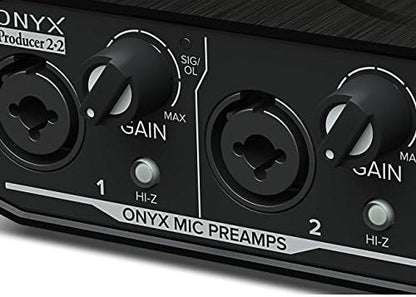 Mackie Onyx Producer 2-2 USB Audio Interface with MIDI