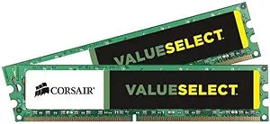 Corsair CMV8GX3M2A1333C9 ValueSelect 8GB DDR3 1333MHz Desktop Memory