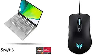 Acer Swift 3 Ryzen 7 Laptop Gaming Mouse Bundle