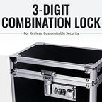 Vaultz VZ00266-CAM Small Medicine Lock Box - Black