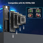 xiaobi M.2 NVMe SSD Enclosure and G9Pro Wireless Mouse Bundle