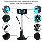 DDYYDS Plug-and-Play USB Webcam with Built-in Microphone