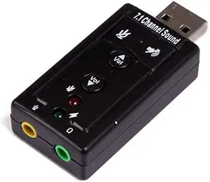 HP E910 USB 2.0 7.1 Channel 3D Audio Adapter — main product image