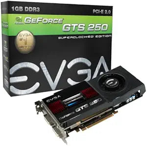 EVGA 01G-P3-1156-TR Geforce GTS 250 Superclocked Graphics Card — main product image