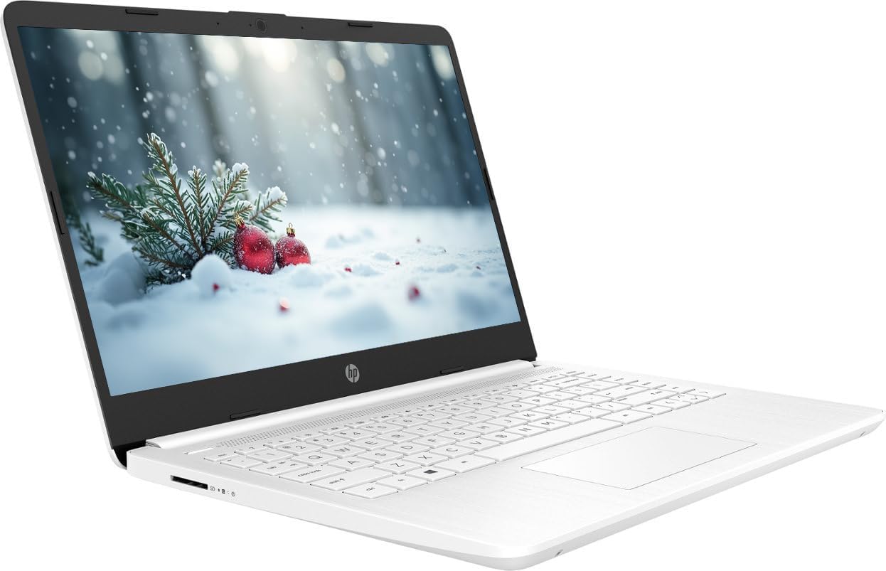 HP 14" Celeron N4120 Laptop Bundle