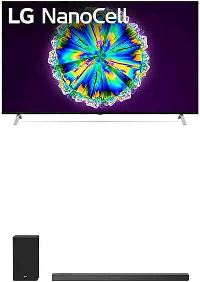 LG 75NANO85UNA NanoCell 75" 4K Smart TV & Soundbar