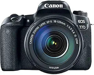Canon 1892C004 EOS 77D Body DSLR Camera