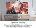 Optoma UHZ50 Smart 4K UHD Laser Projector (Renewed)