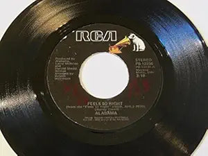 RCA ALABAMA / Feels So Right 45rpm Record