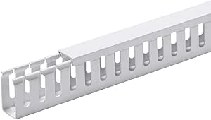 Monoprice 140365 Wiring Raceway Duct with Cover 2-Pack