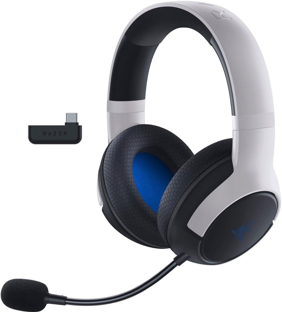 Razer RZ04-03980100-R3U1 Kaira Dual Wireless Gaming Headset for PlayStation