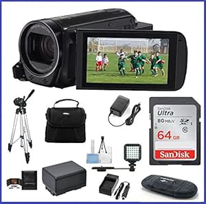 Canon VIXIA HF R72 Camcorder - Full HD Bundle