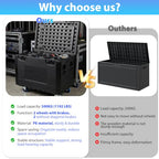 GALUBUBU 35-Inch Heavy-Duty Stackable ATA Rolling Road Case