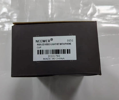 Neewer 10101760 RGB LED Phone Light with Clip