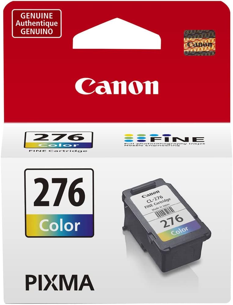 Canon PG-275XL/CL-276 Black & Color Ink Cartridge