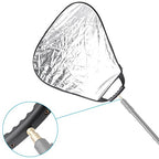 Neewer 10078406@@##1 5-in-1 Collapsible Triangle Reflector Kit