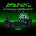 Razer Kishi Mobile Game Controller for Xbox Android (Renewed)