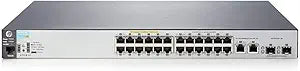 HP J9779A 2530-24-poe+ Switch W/Mounts (Renewed)